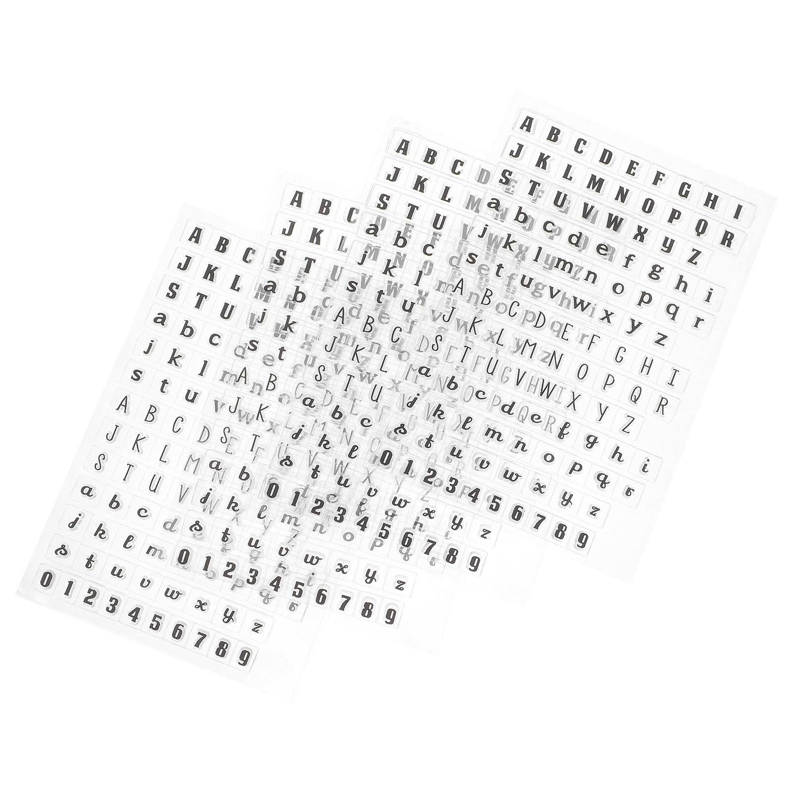 4Pcs Transparent Silicone Craf - Art Craft Journal ulasan dan harga