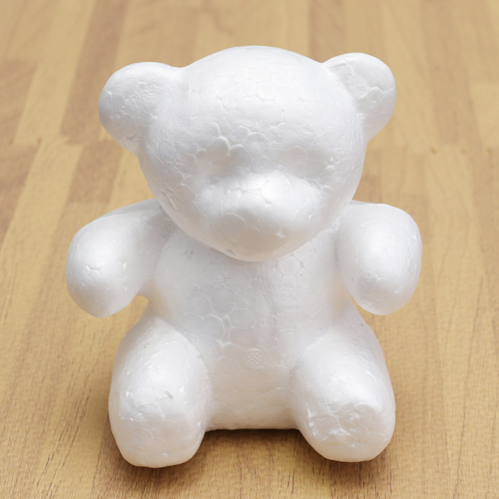 2Pcs 15Cm Sitting Foam Bear Cr - Art Craft Activities For Preschoolers ulasan dan harga