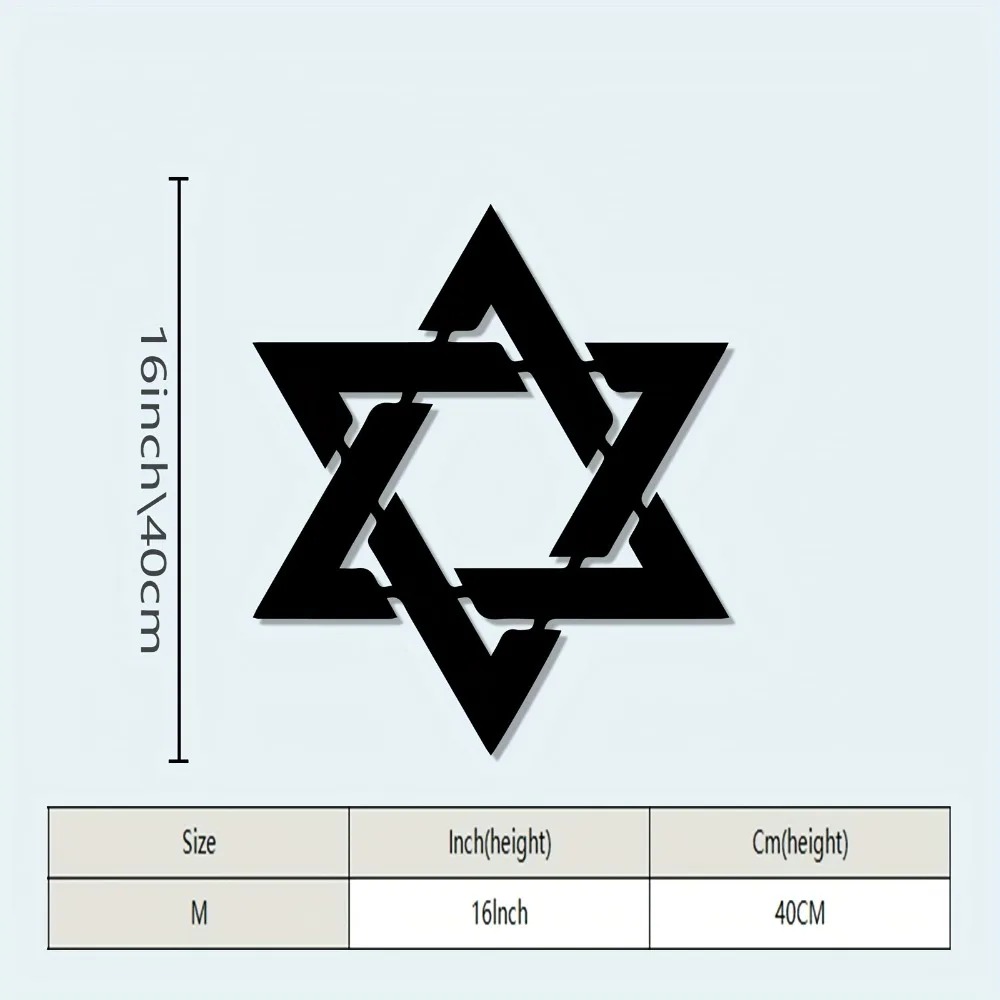 CIFBUY Metal Wall Art Star of  - Art Craft And ulasan dan harga