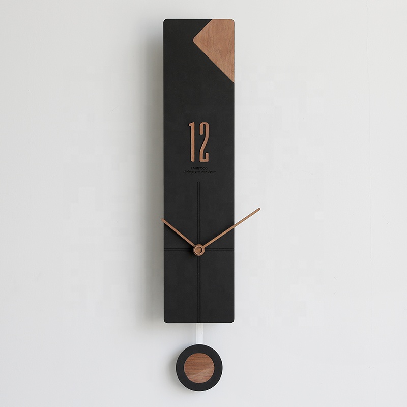 Black Pendulum  Wall Clock Bed - Art Craft India ulasan dan harga