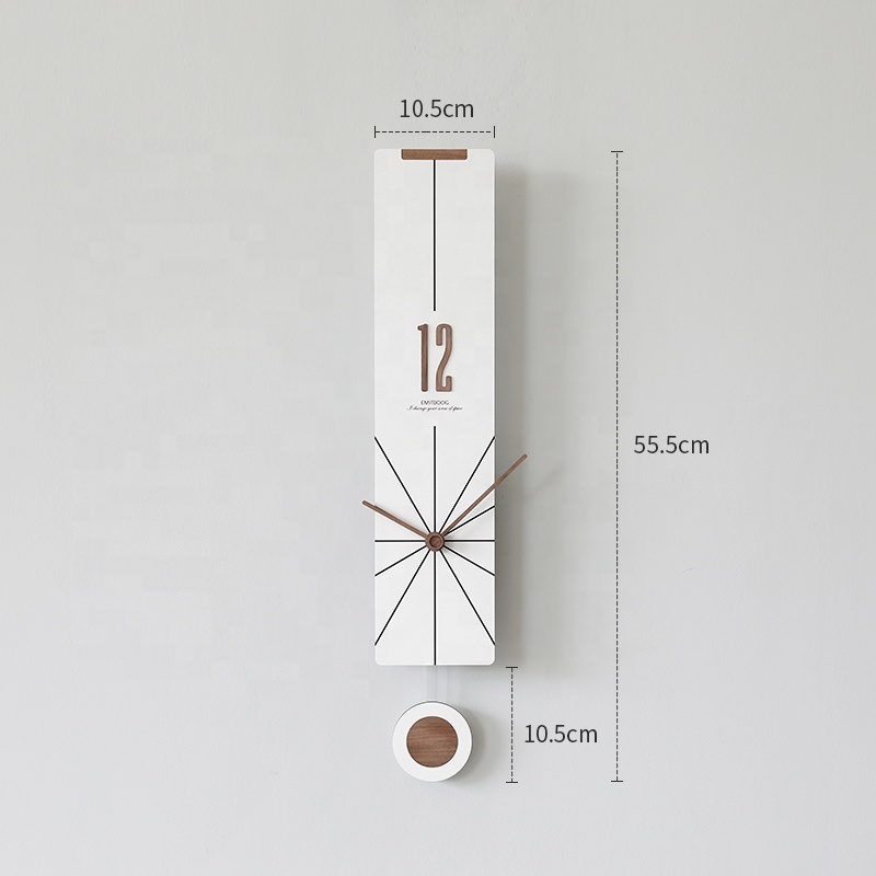 Black Pendulum  Wall Clock Bed - Art Craft India ulasan dan harga