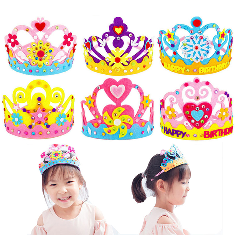 DIY Crafts Toy Crown Creative  - Art Craft For Toddlers ulasan dan harga