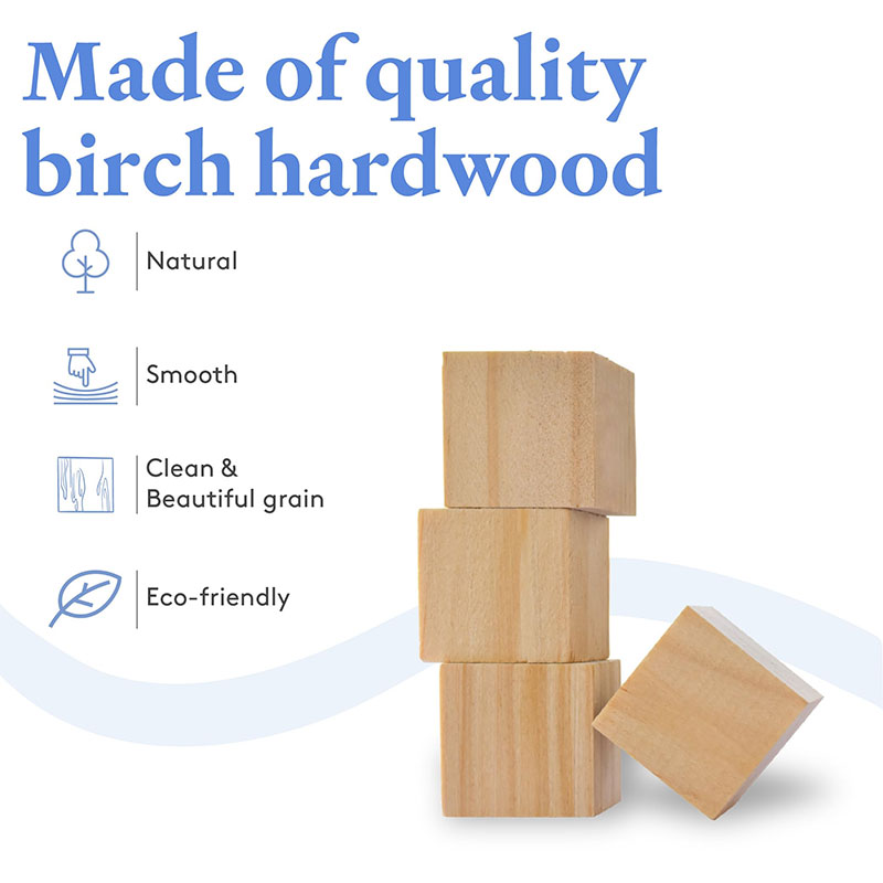 5-100pcs Unfinished Wooden Blo - Art Craft 2 Year Olds ulasan dan harga