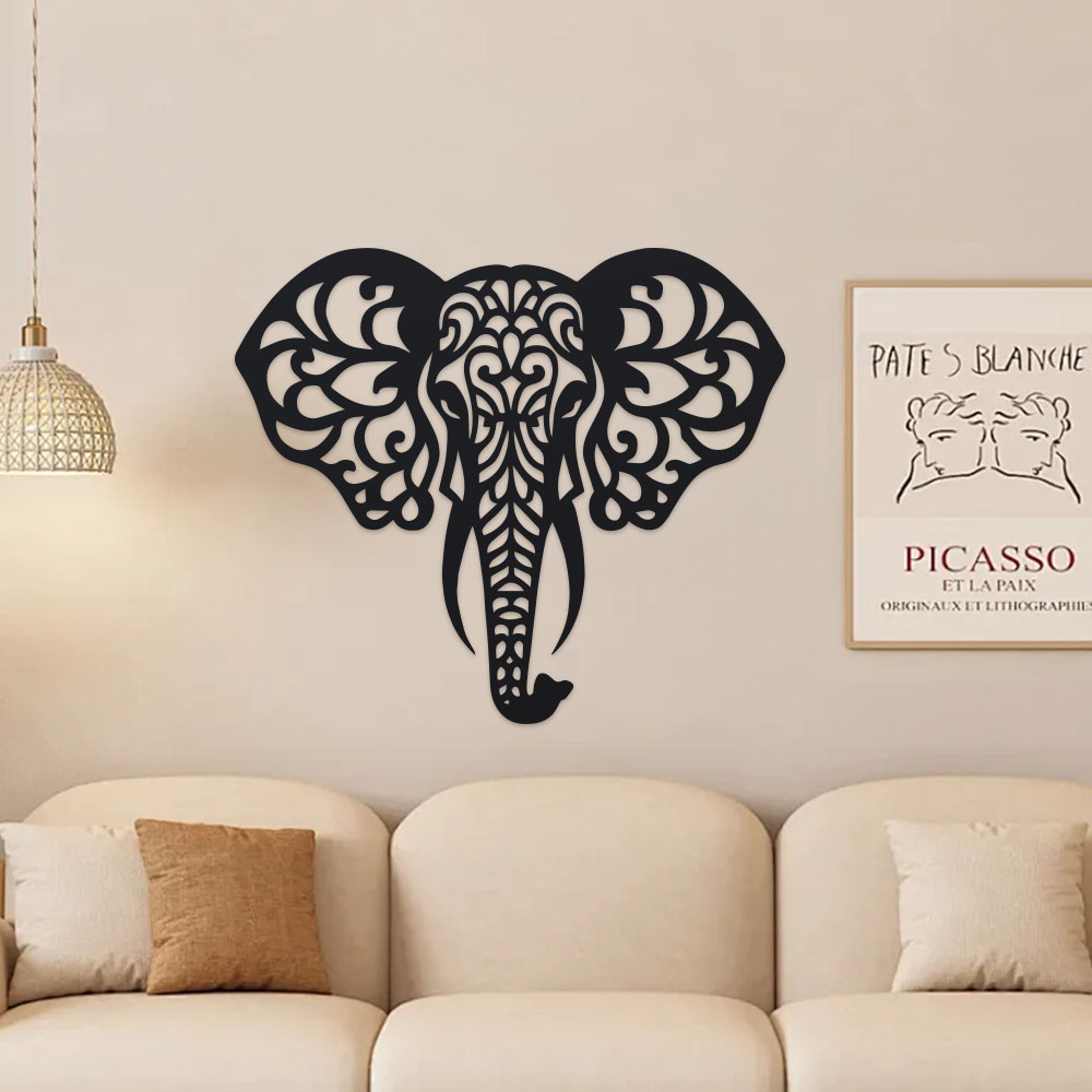Room Decor Elegant Minimalist  - Art Craft Elephant ulasan dan harga