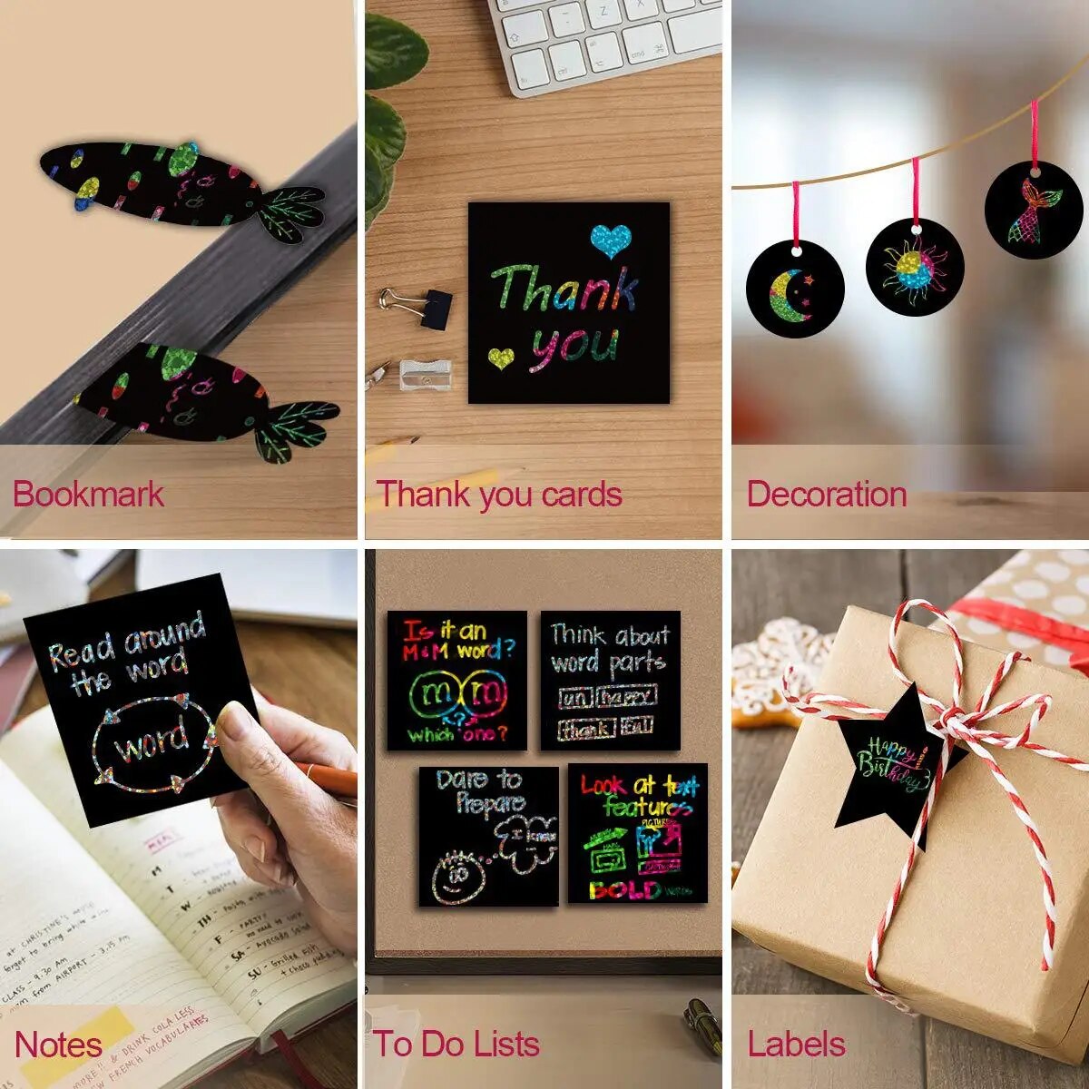 Many Creative Scratch Art Card - Art Craft For Toddlers ulasan dan harga