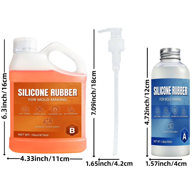 Durable Liquid Rubber Material - Resin Casting Mold ulasan dan harga