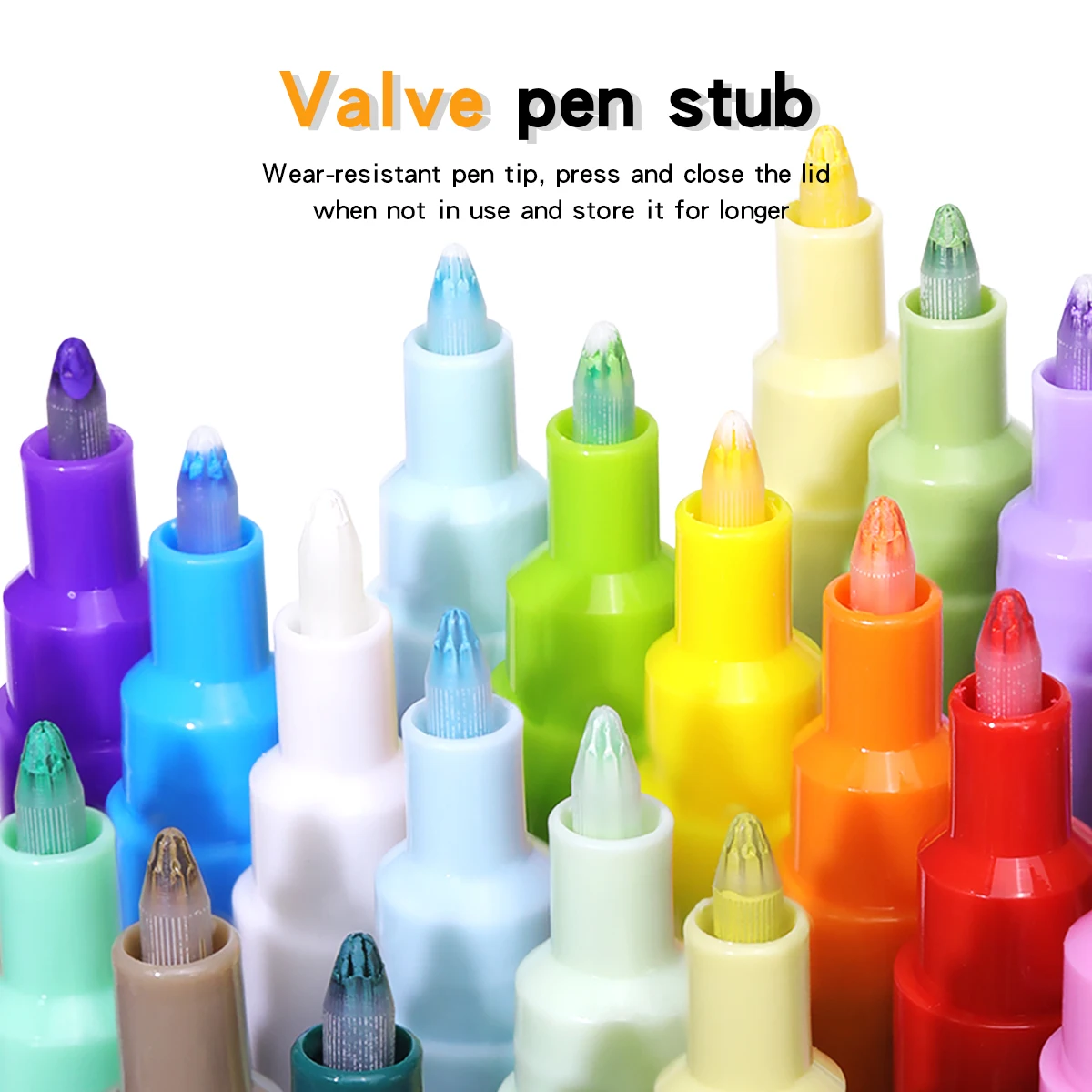 36-240 Colors Acrylic Paint Ma - Illustration Marker Set ulasan dan harga