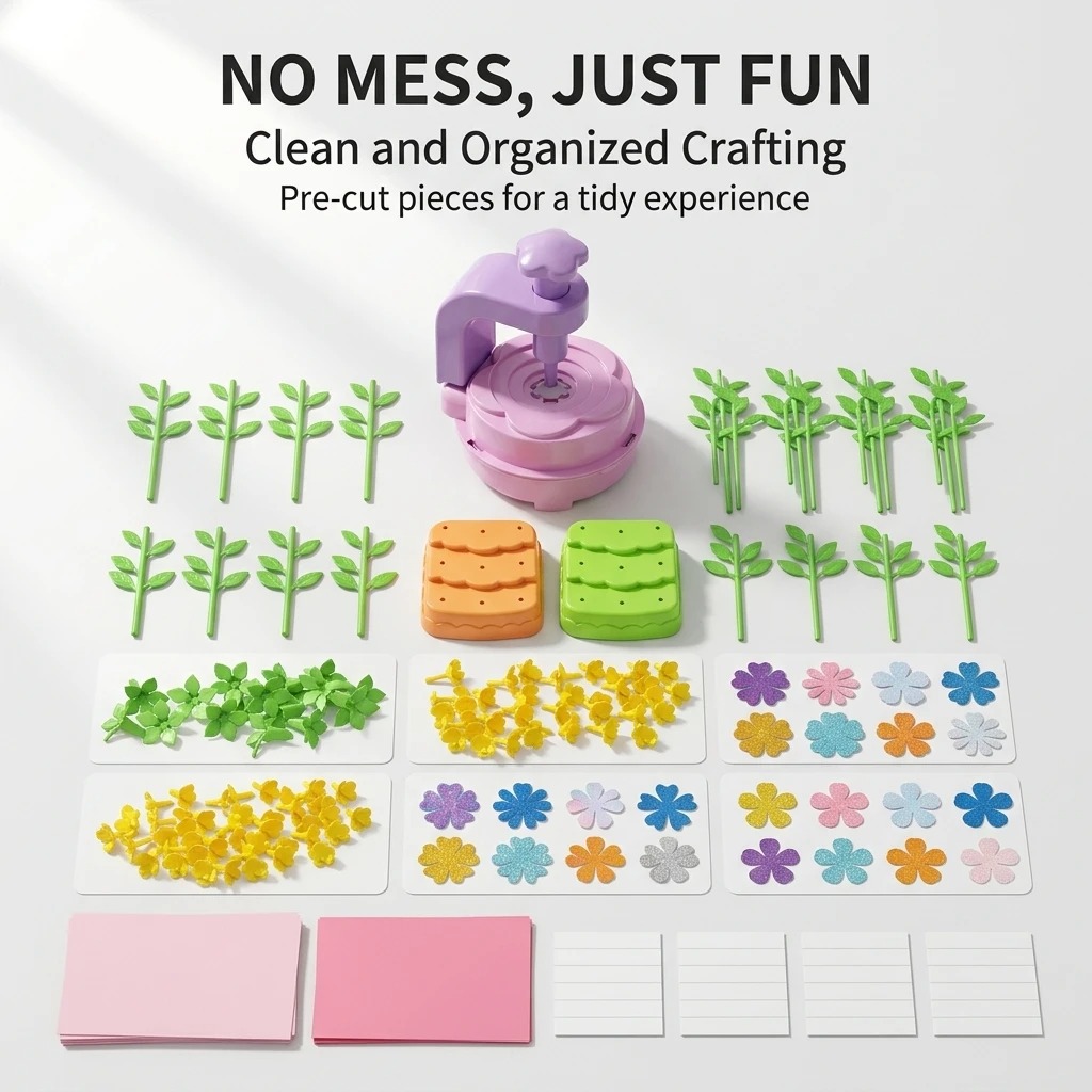 New Flower Press Craft Toy – C - Art Craft Girl ulasan dan harga