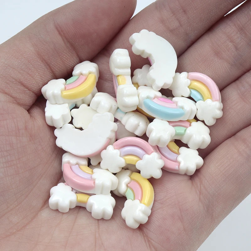 30Pcs/300pcs Mini Resin Rainbo - Art Craft For Toddlers ulasan dan harga