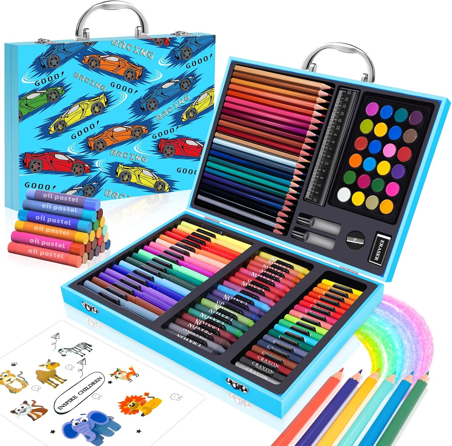 110PCS Arts & Crafts Supplies  - Illustration Marker Set ulasan dan harga