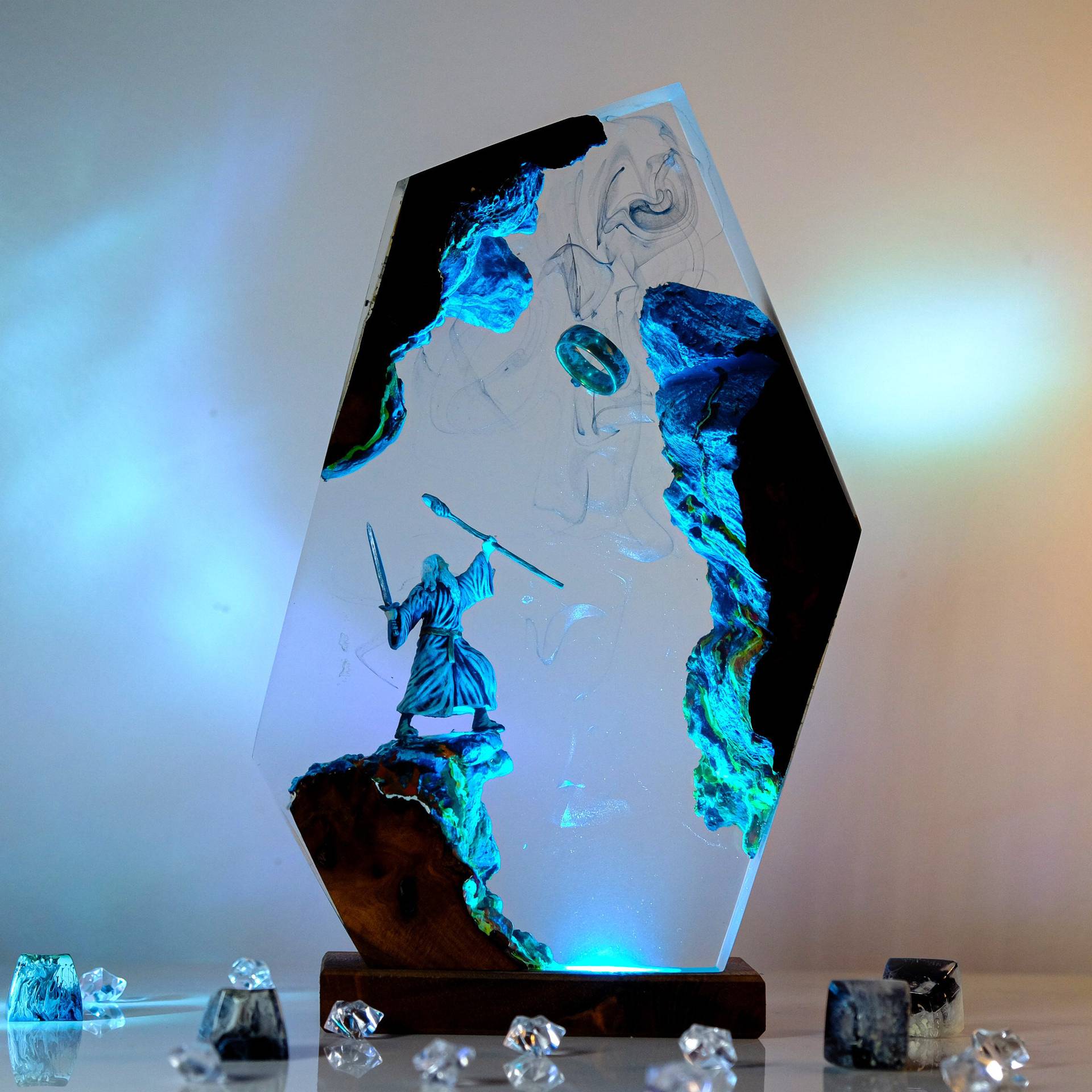 Movie Scence Figure Table Resi - Art Craft Christmas ulasan dan harga