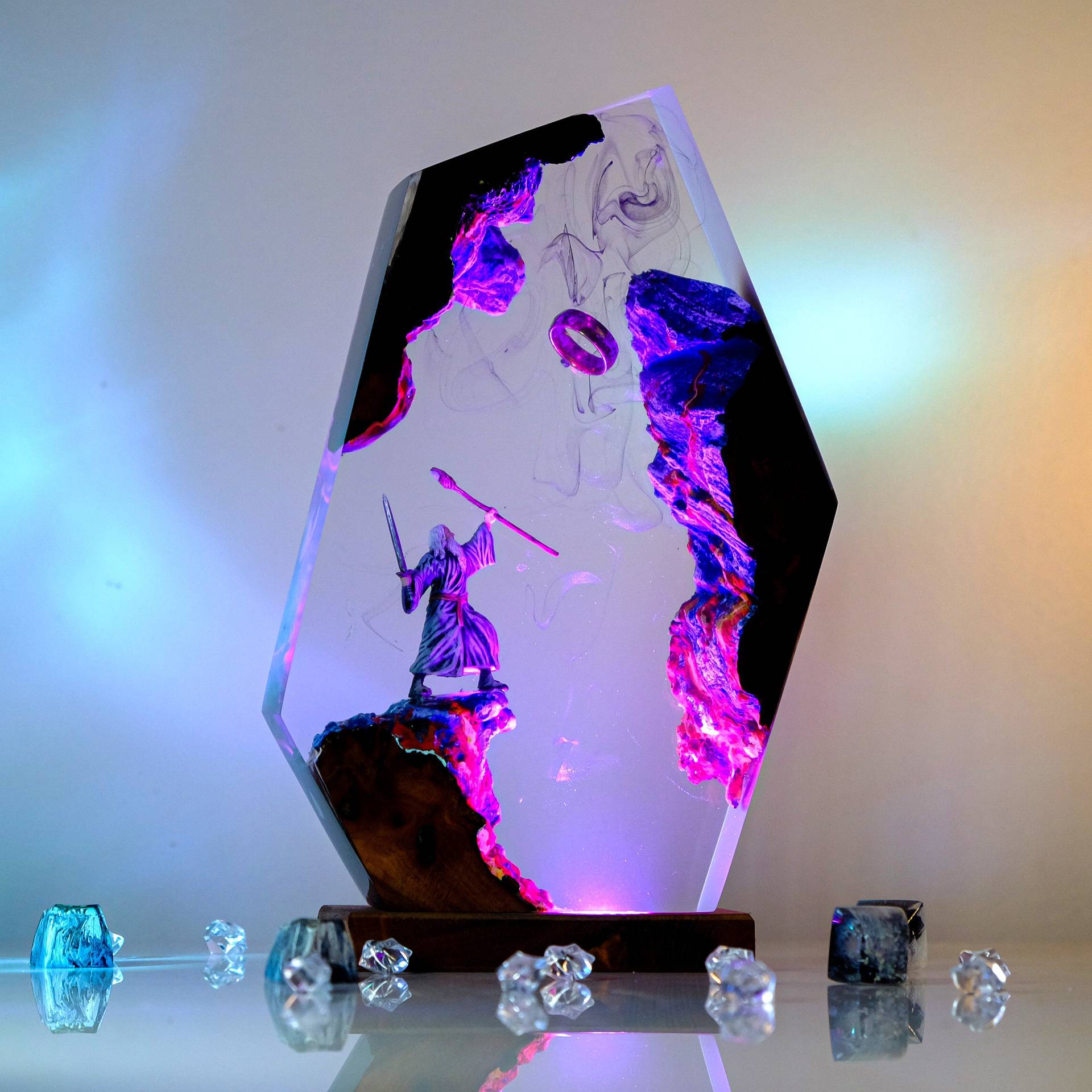 Movie Scence Figure Table Resi - Art Craft Christmas ulasan dan harga