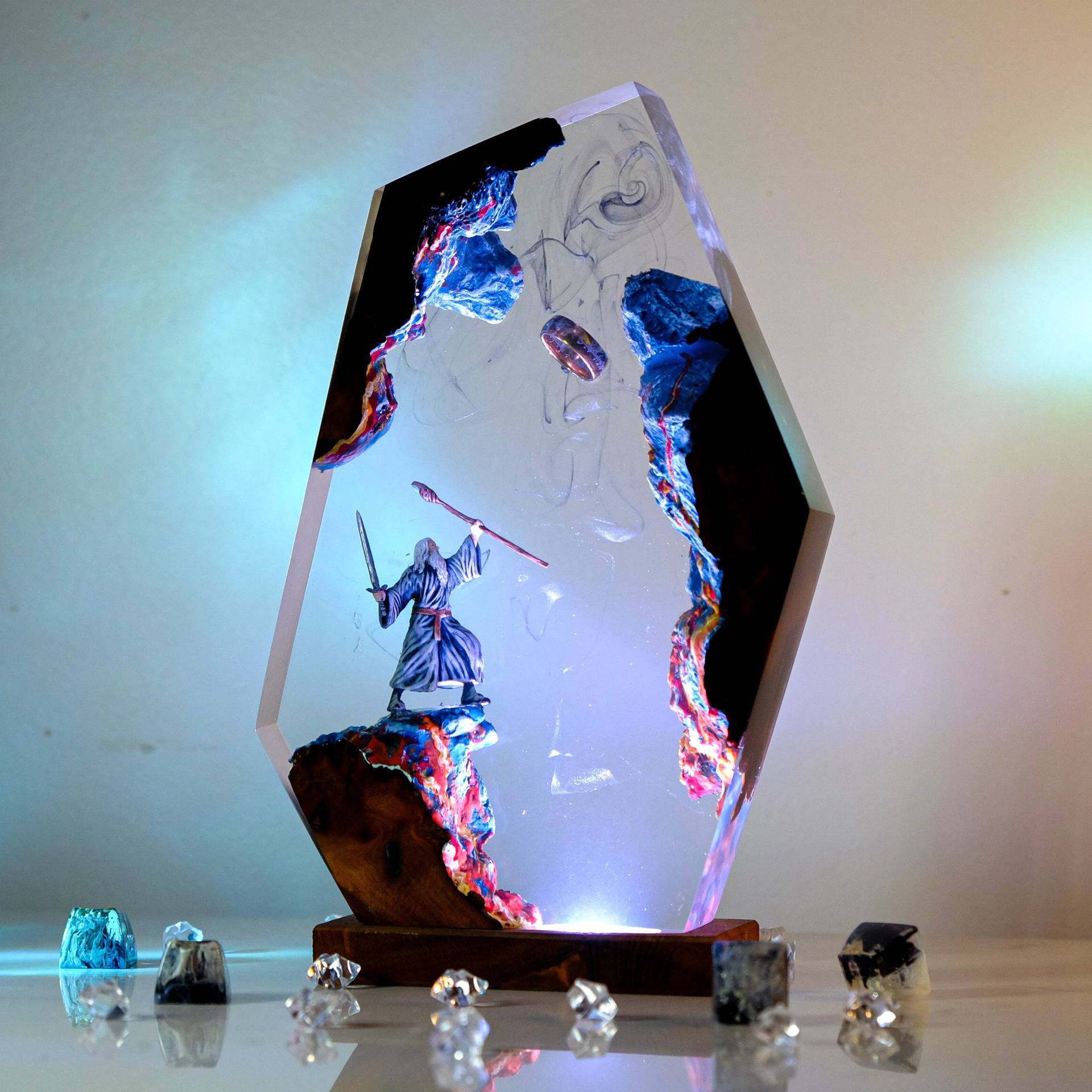 Movie Scence Figure Table Resi - Art Craft Christmas ulasan dan harga