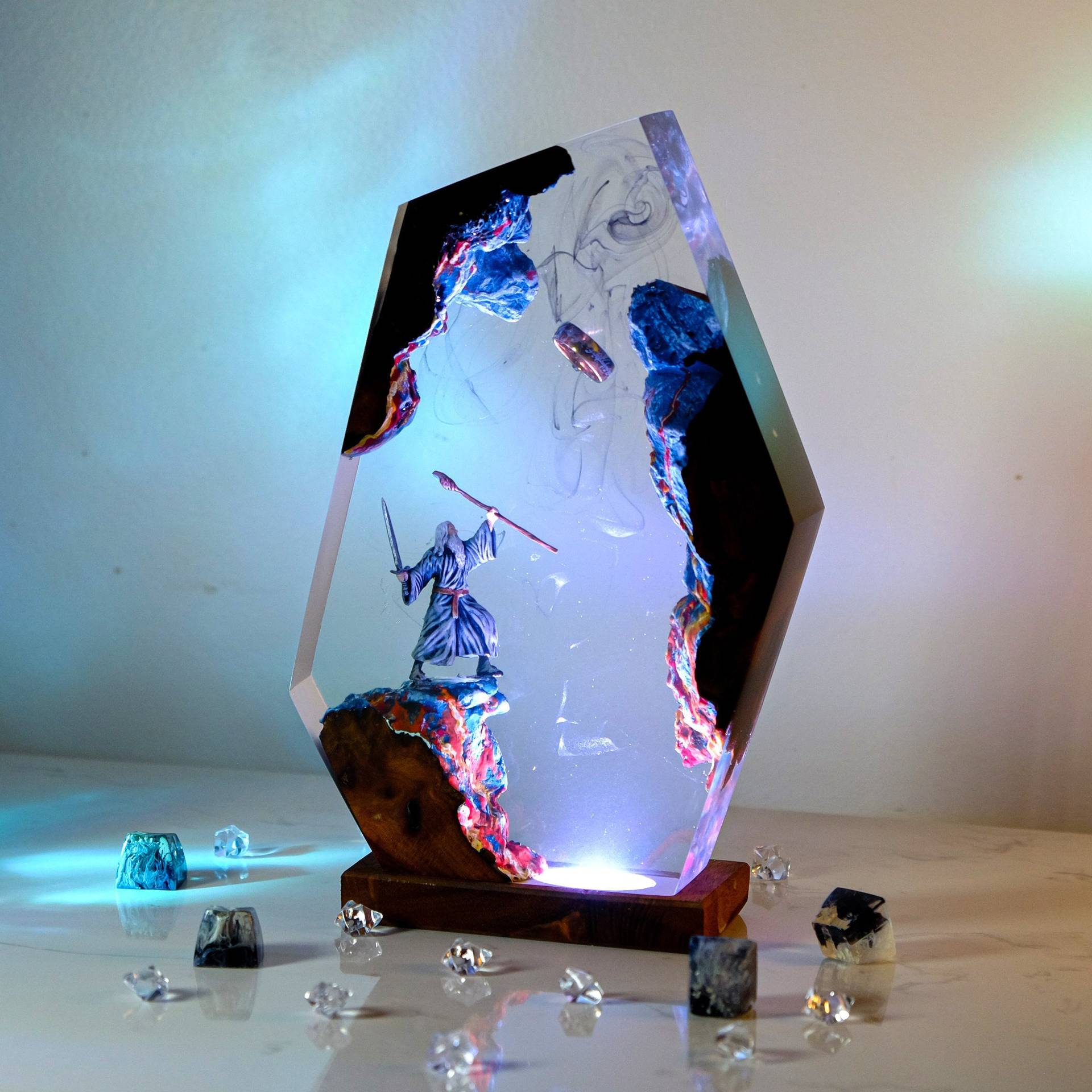 Movie Scence Figure Table Resi - Art Craft Christmas ulasan dan harga