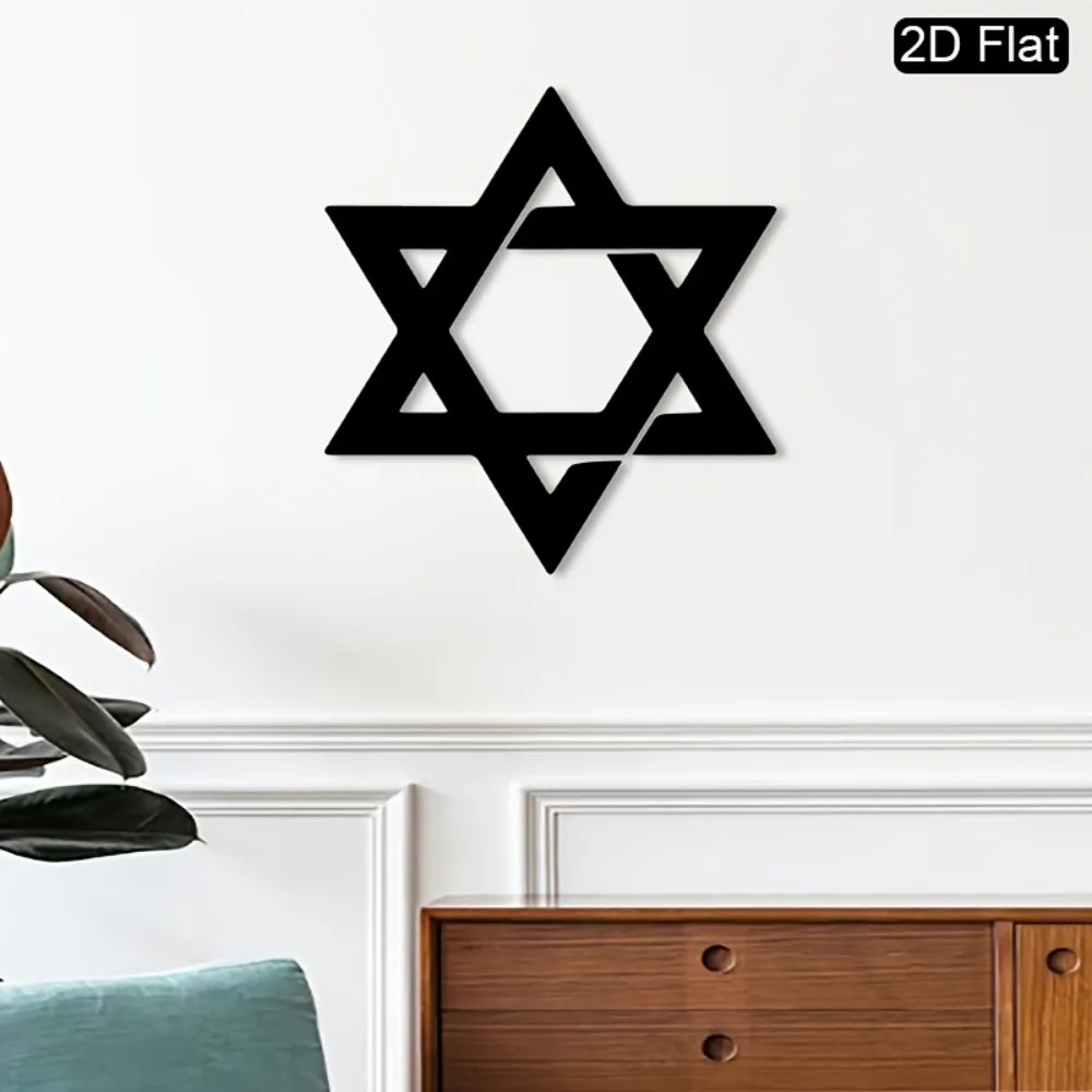 CIFBUY Iron Wall Art Star of D - Art & Craft Hari Raya ulasan dan harga