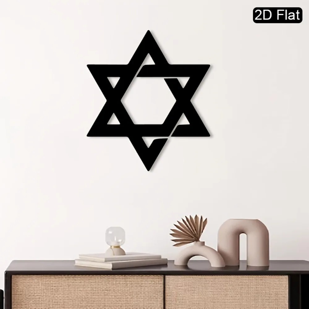 CIFBUY Iron Wall Art Star of D - Art & Craft Hari Raya ulasan dan harga