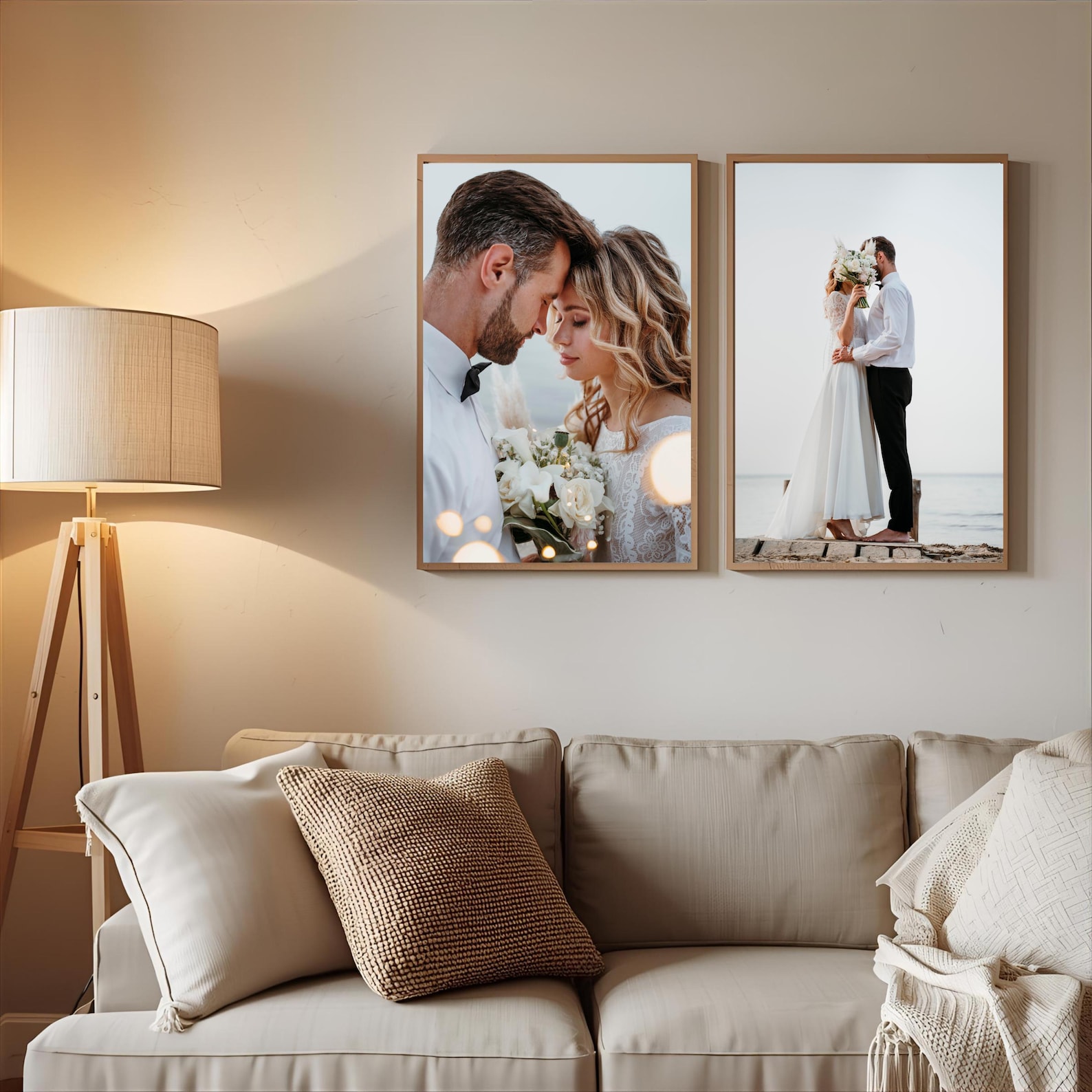Personalized Photo Canvas, Cus - Art Craft Christmas ulasan dan harga