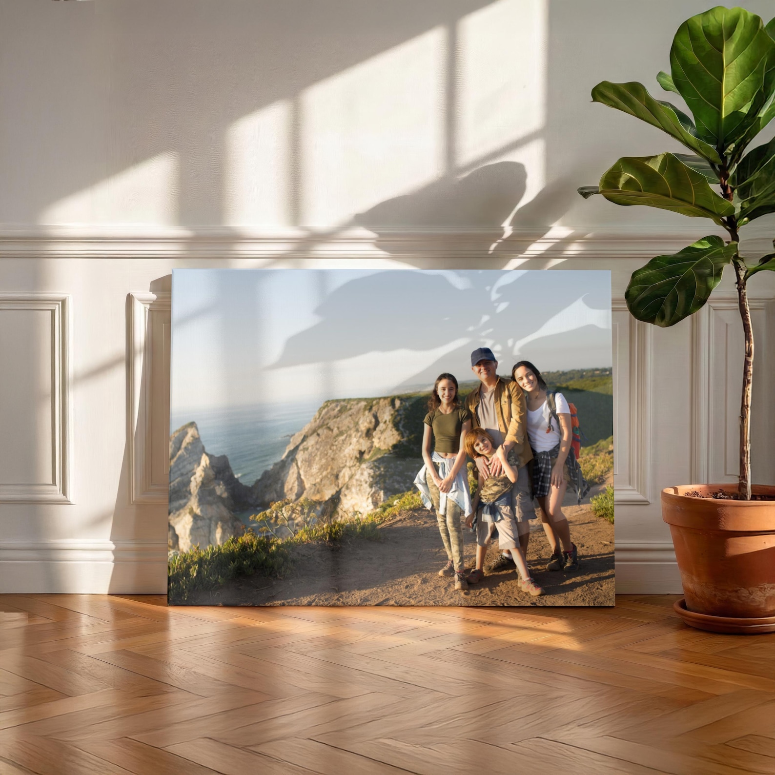 Personalized Photo Canvas, Cus - Art Craft Christmas ulasan dan harga