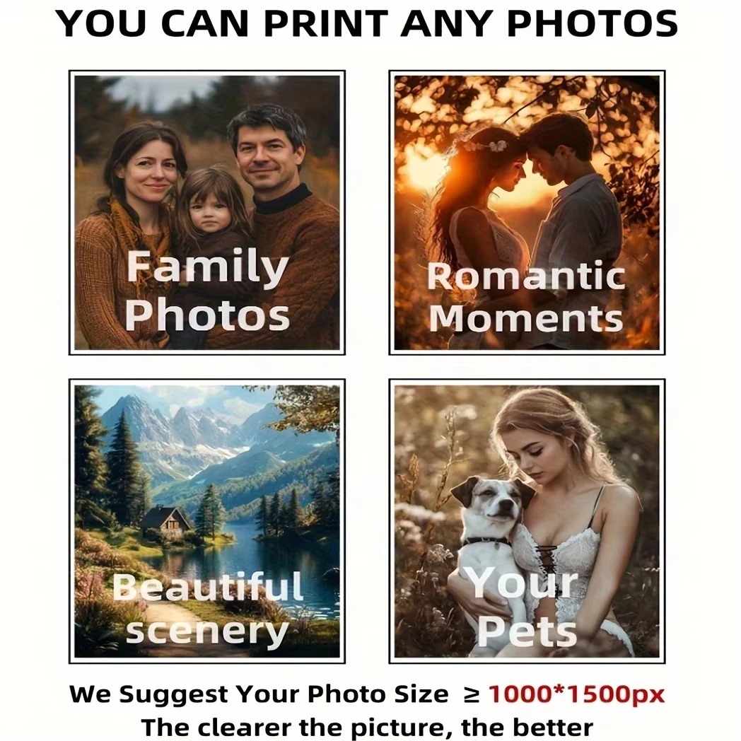 Personalized Photo Canvas, Cus - Art Craft Christmas ulasan dan harga