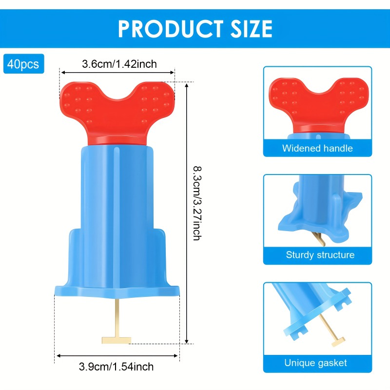 40Pcs New Design Tile Leveling - Mosaic Tile Supply ulasan dan harga