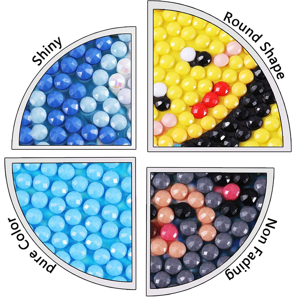 Easy Diamond Painting Stickers - Art Craft For Toddlers ulasan dan harga