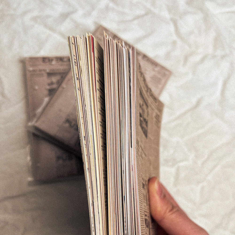 118Pcs Vintage Old Newspaper C - Art Craft Journal ulasan dan harga