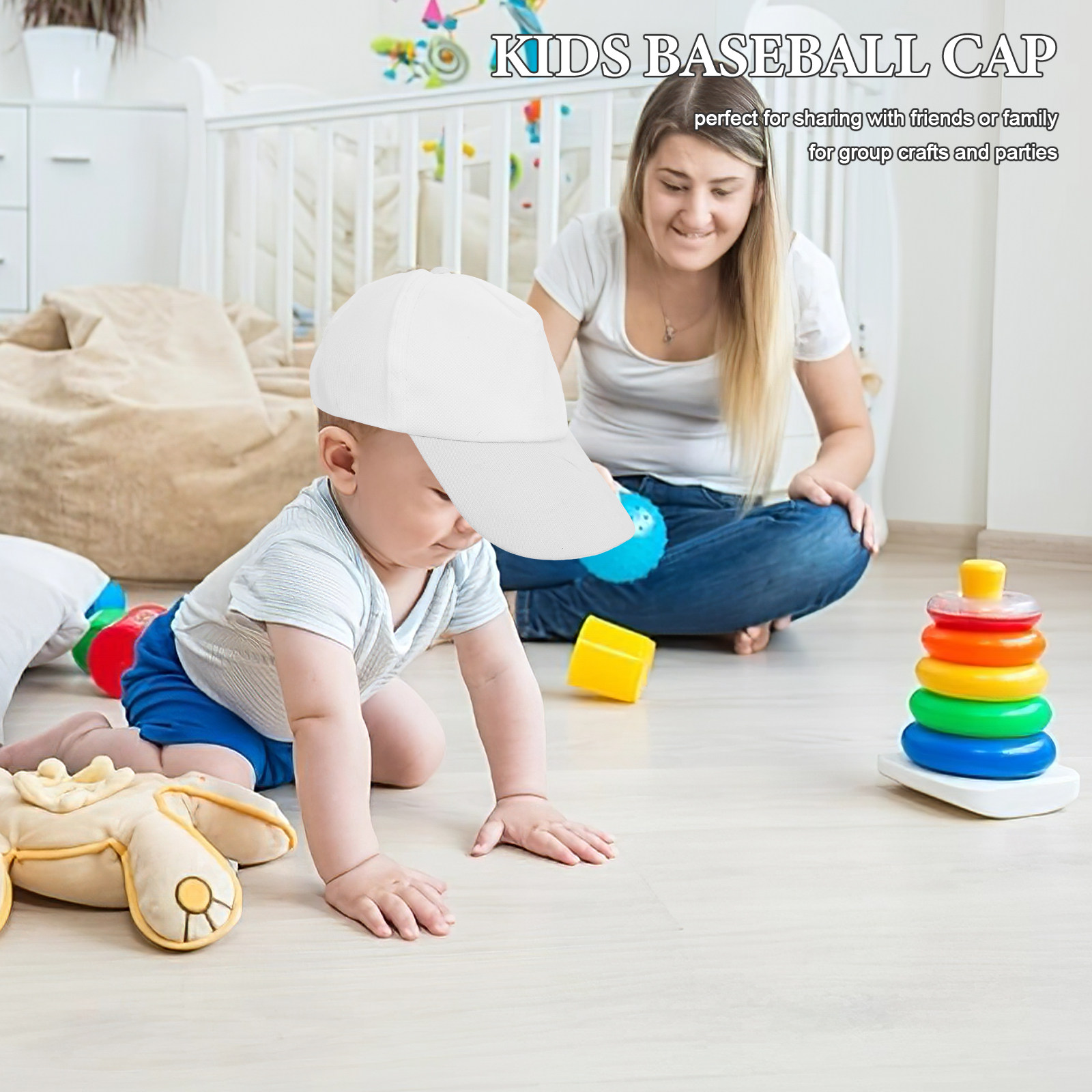 1Set Kids Baseball Caps Plain  - Art Craft For Toddlers ulasan dan harga