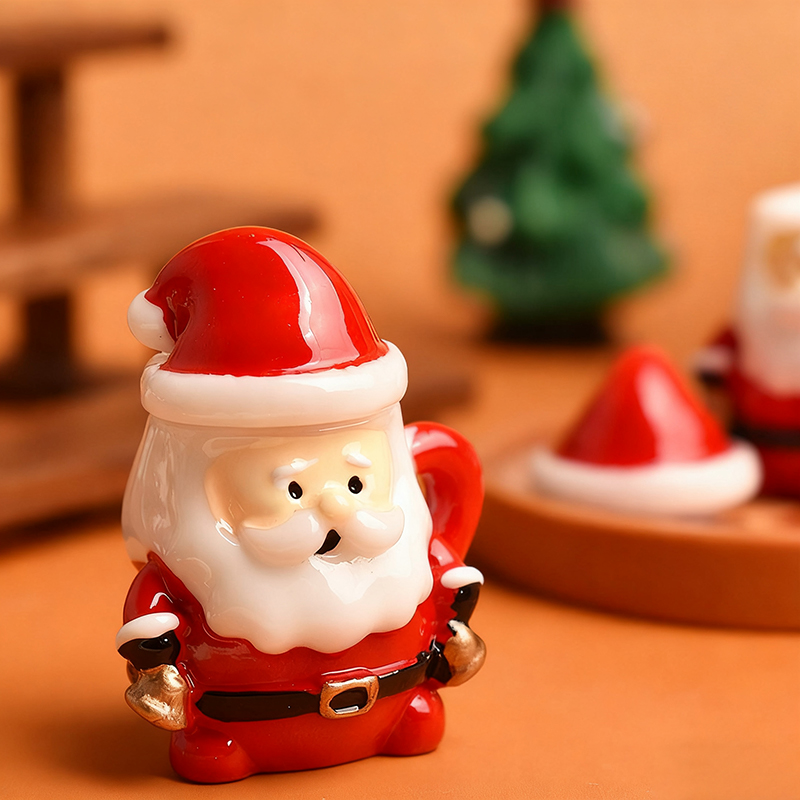 Mini Santa Teacup Ornament - R - Art Craft Christmas ulasan dan harga