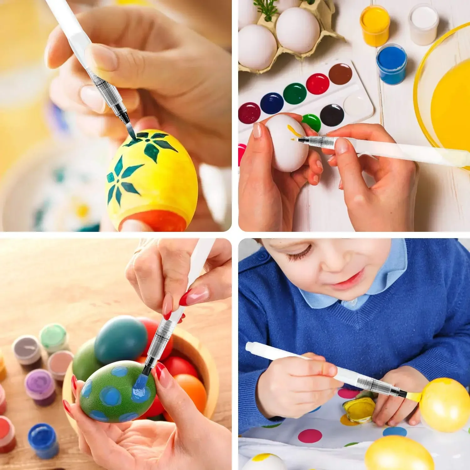 3/6 Piece Water Color Brush Pe - Illustration Marker Set ulasan dan harga