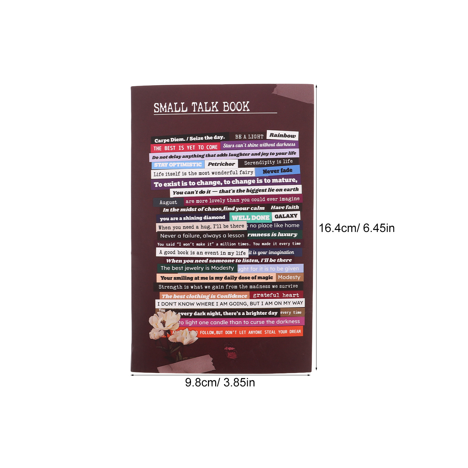 60Sheets Vintage Quote Sticker - Art Craft Journal ulasan dan harga