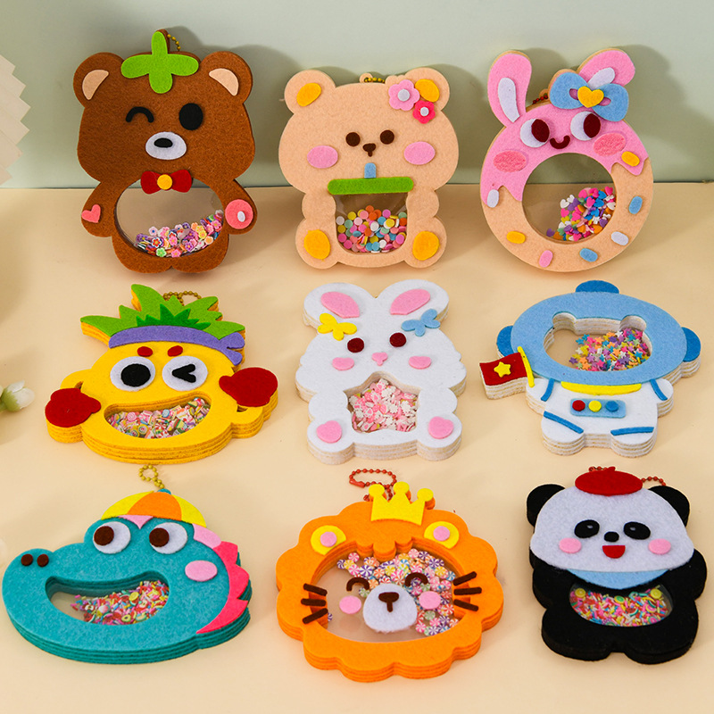 DIY Animal Shake Pendant Art C - Art Craft For Toddlers ulasan dan harga