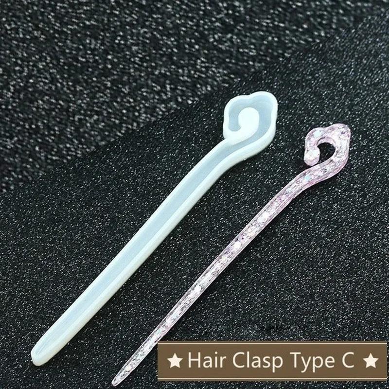 New Transparent Hairpin Silico - Resin Casting Mold ulasan dan harga