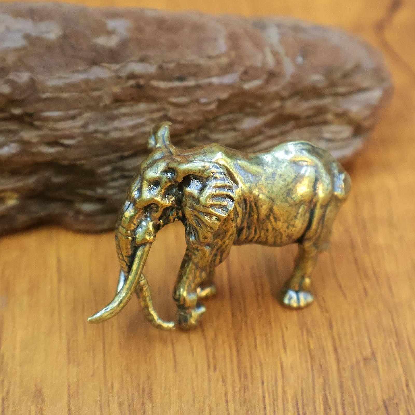 Brass Elephant Ornament Art Cr - Art Craft Elephant ulasan dan harga