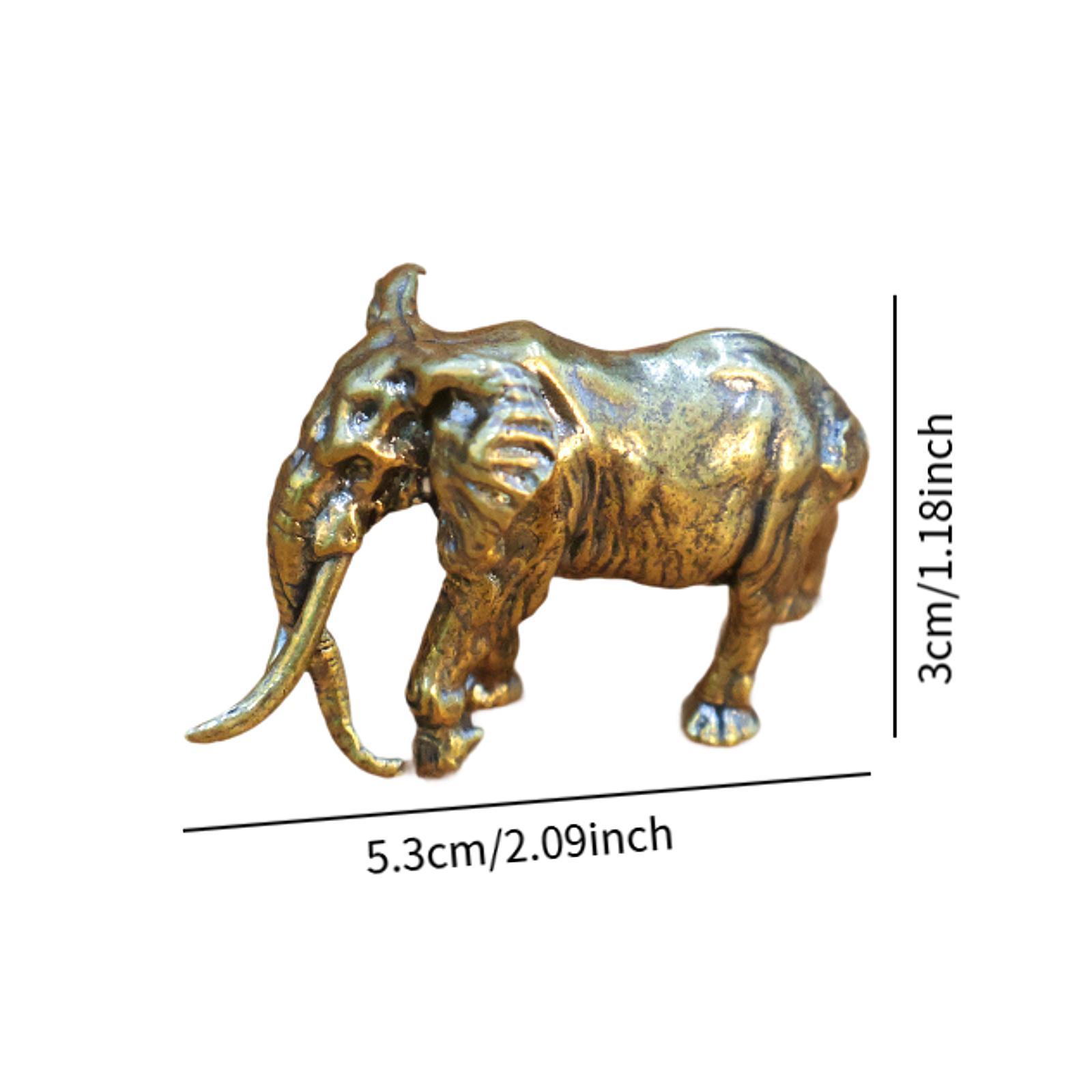 Brass Elephant Ornament Art Cr - Art Craft Elephant ulasan dan harga