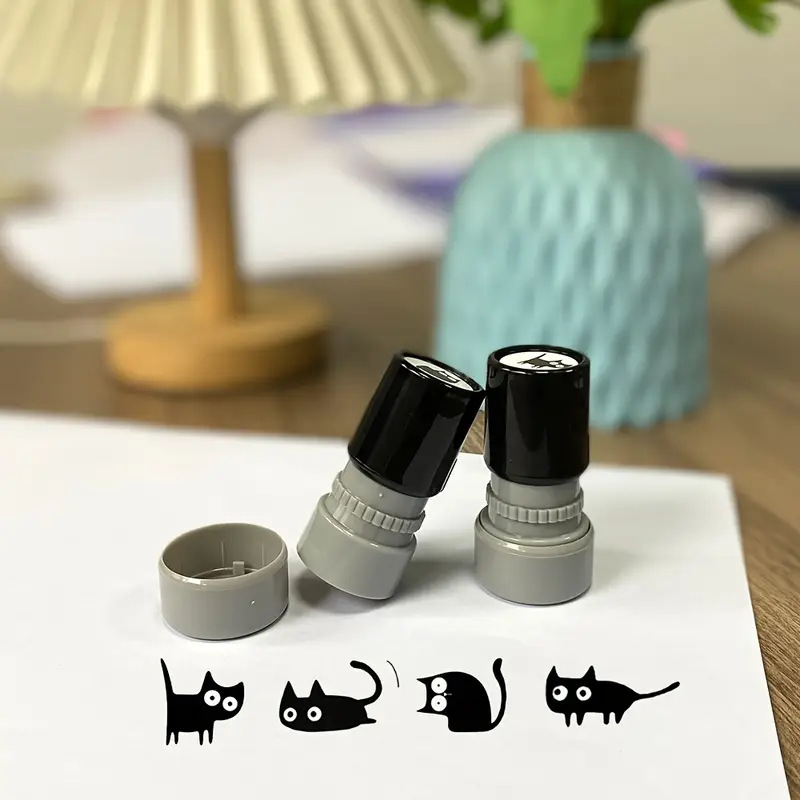 Adorable Tilted Neck Black Cat - Art Craft Journal ulasan dan harga