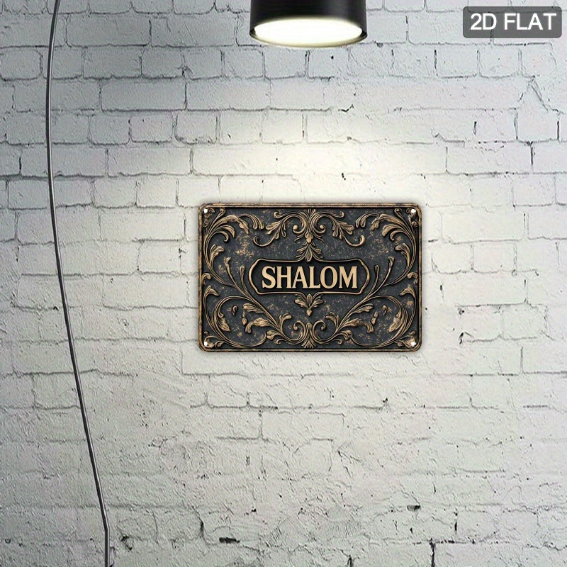 CIFBUY Vintage Shalom Aluminum - Art & Craft Valley ulasan dan harga