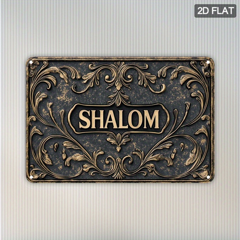 CIFBUY Vintage Shalom Aluminum - Art & Craft Valley ulasan dan harga