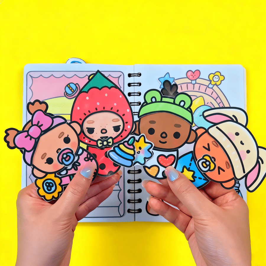 3D Baby Room Sticker Quiet Boo - Art Craft 2 Year Olds ulasan dan harga