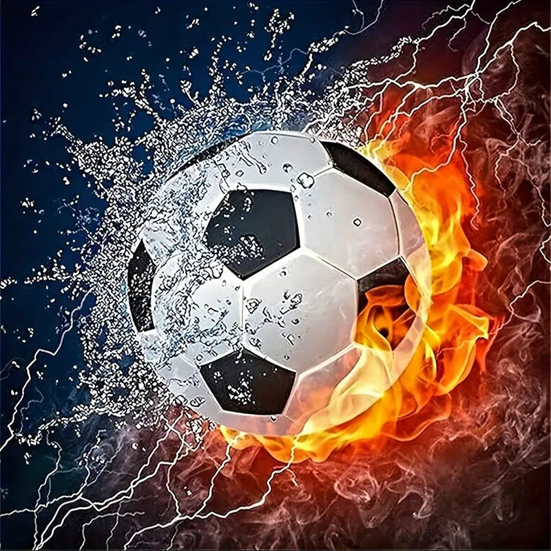 A Set of Football Diamond Pain - Art Craft Adult ulasan dan harga