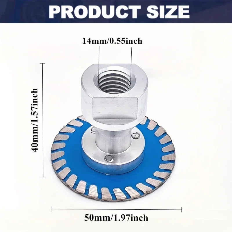 1 PC M14 Flange Diamond Cuttin - Mosaic Tile Supply ulasan dan harga
