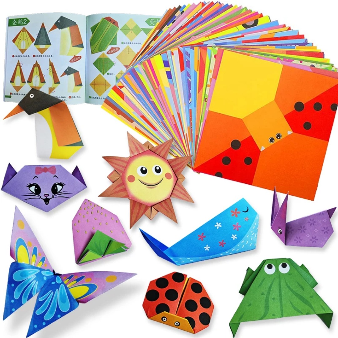 New Origami Kit 30 Sheets Orig - Art Craft For Toddlers ulasan dan harga