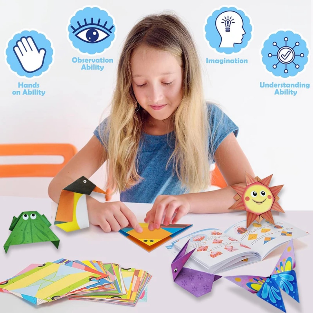 New Origami Kit 30 Sheets Orig - Art Craft For Toddlers ulasan dan harga