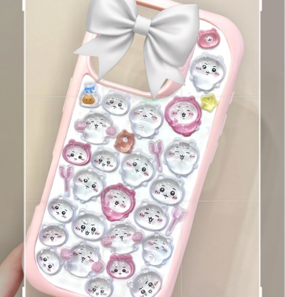 Cute Chiikawa 3D Crystal Embos - Art Craft Journal ulasan dan harga