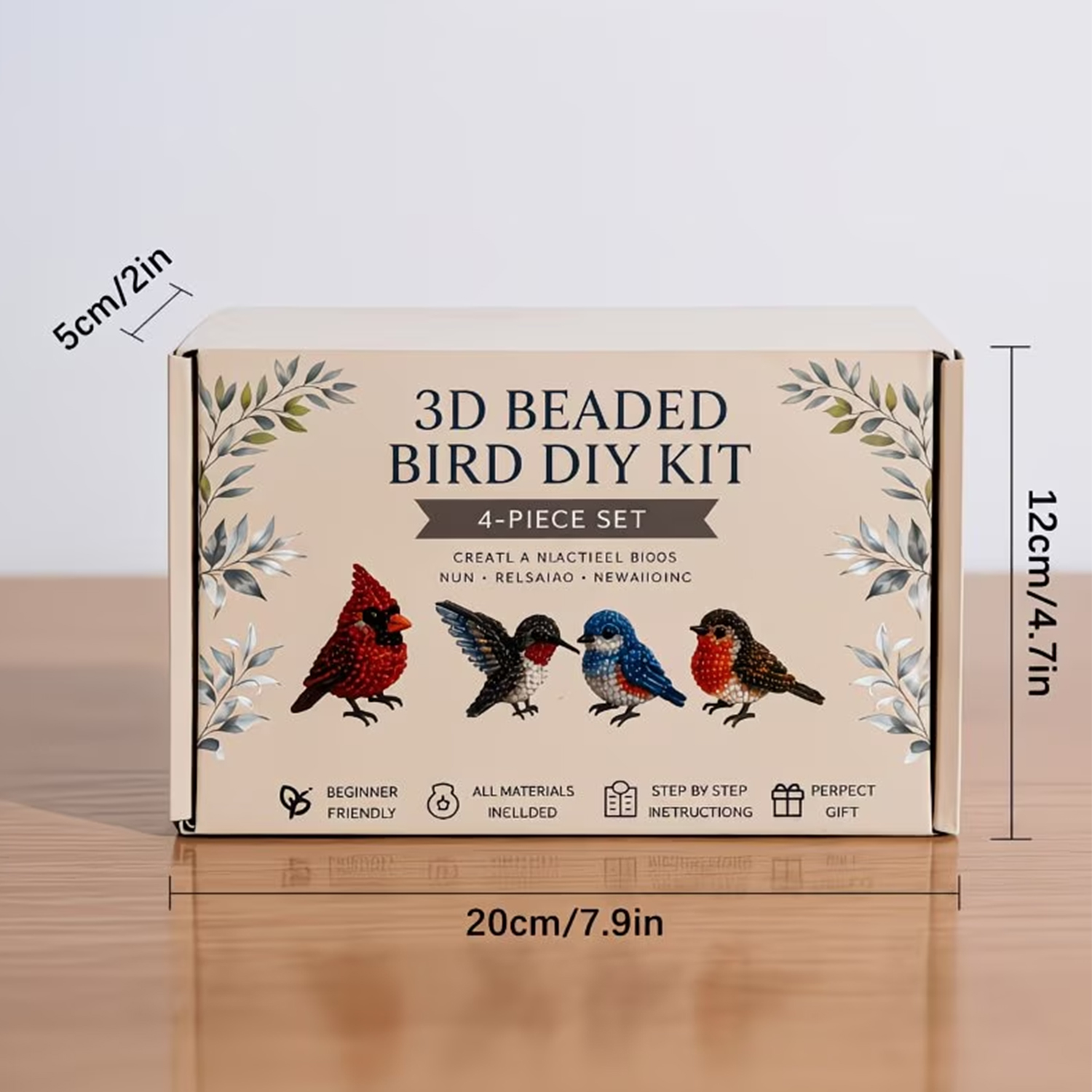 Mini 3D Beaded Animal Craft Ki - Art Craft Adult ulasan dan harga