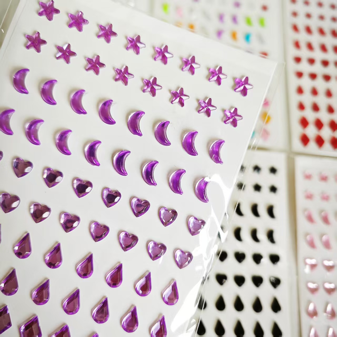 Acrylic 3D Gem Sticker Art Cro - Art Craft And ulasan dan harga