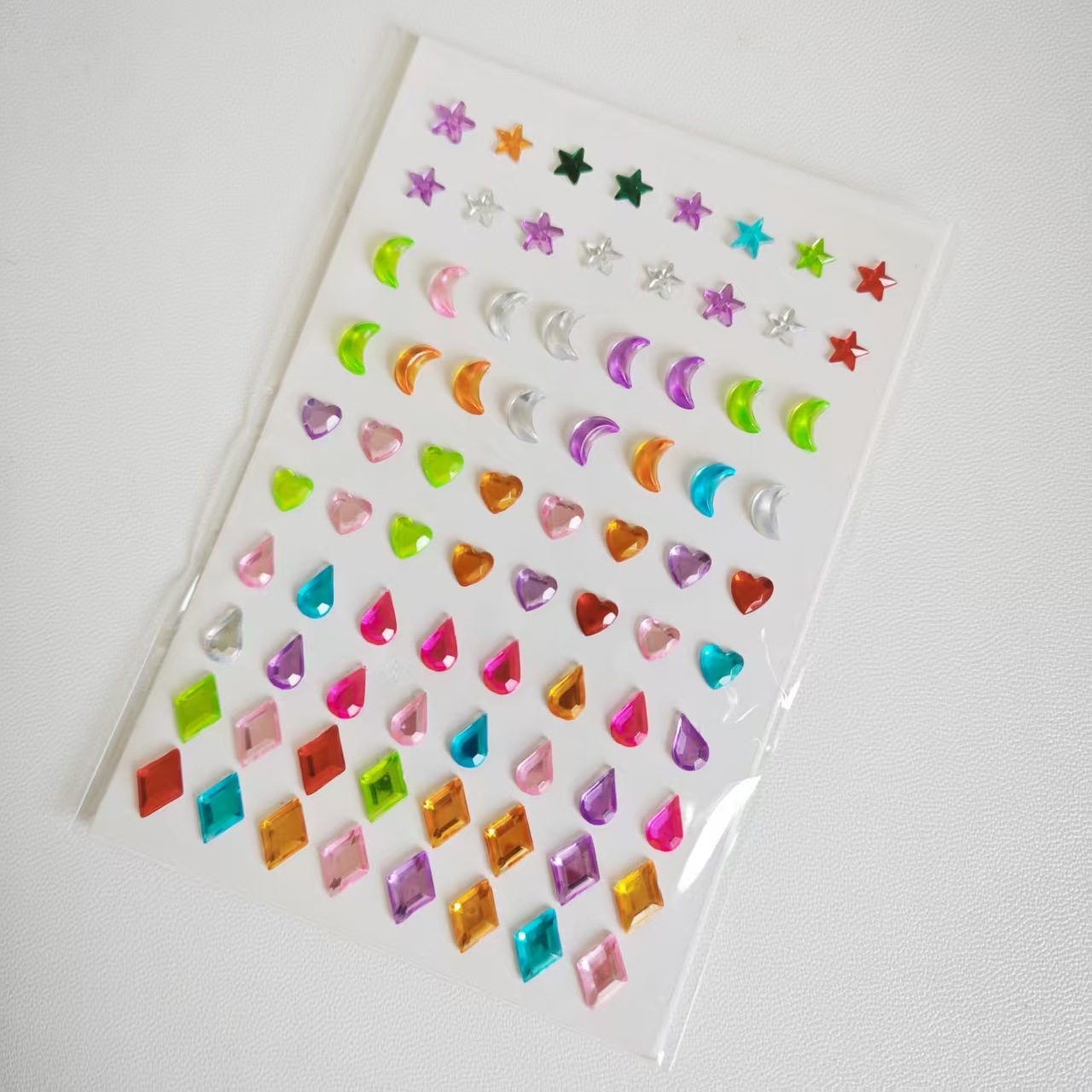 Acrylic 3D Gem Sticker Art Cro - Art Craft And ulasan dan harga