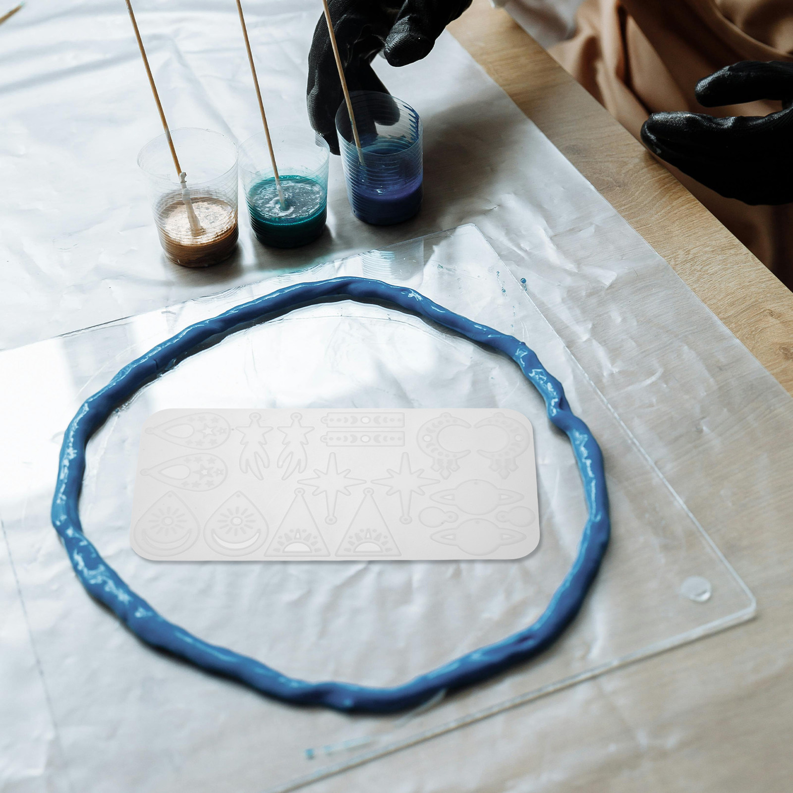 Epoxy Resin Jewelry Molds Sili - Resin Casting Mold ulasan dan harga