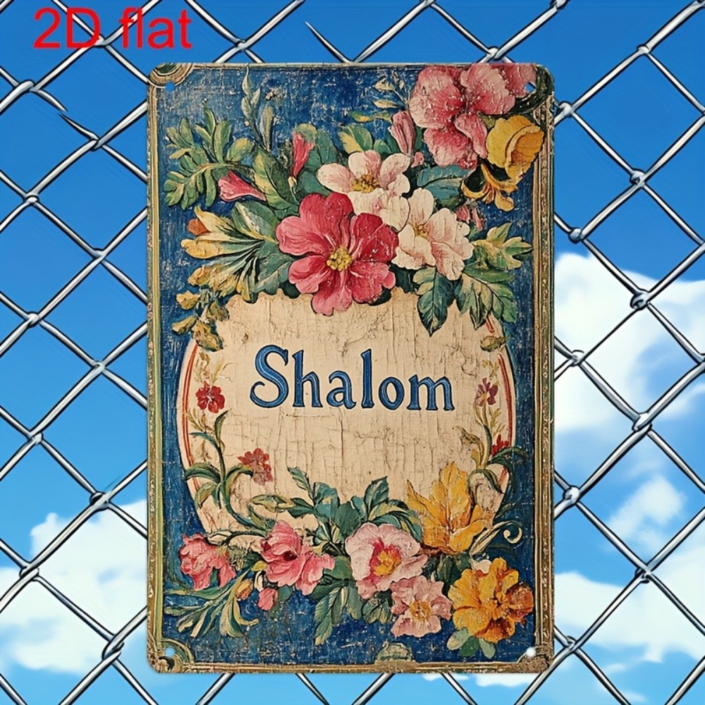 CIFBUY Vintage Floral Shalom A - Art & Craft Valley ulasan dan harga