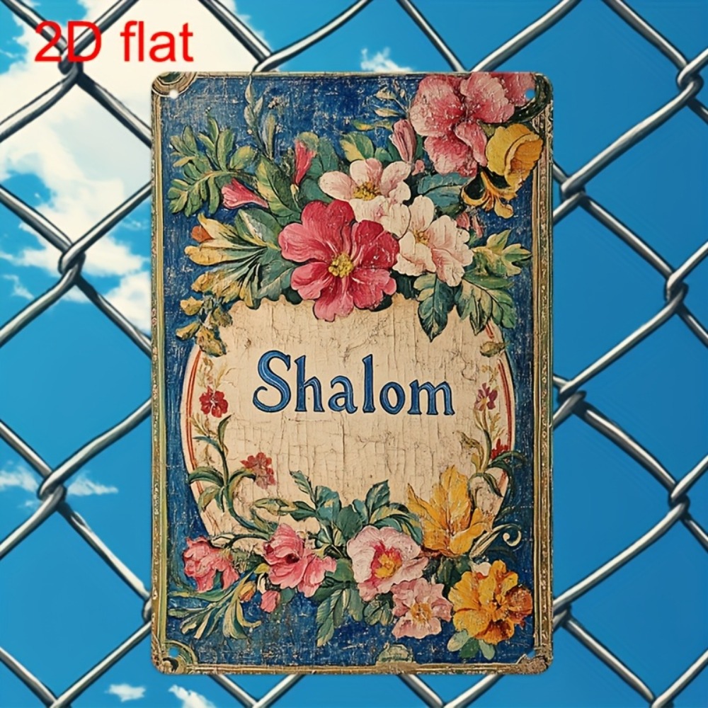 CIFBUY Vintage Floral Shalom A - Art & Craft Valley ulasan dan harga