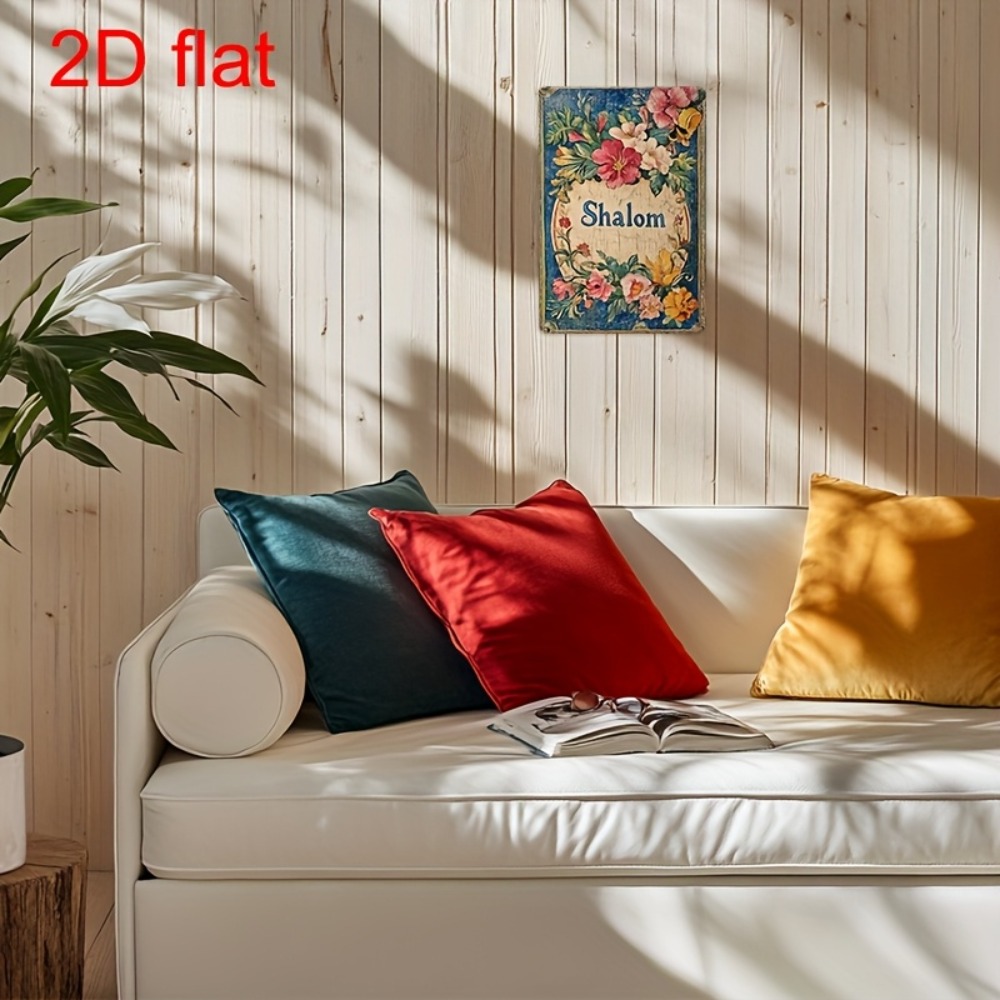 CIFBUY Vintage Floral Shalom A - Art & Craft Valley ulasan dan harga